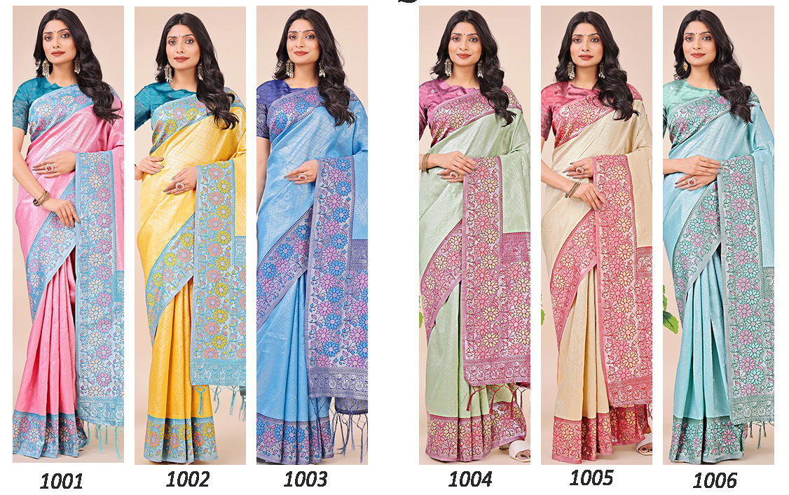 Plazzo Silk By Astita Lichi Silk Designer Saree Wholesale Market In Surat